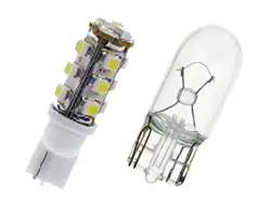 Elektronik H / Lyskilder /  pærer og tilbehør / Bilpærer m. kilesokkel
