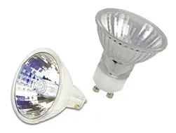 Elektronik H / Lyskilder /  pærer og tilbehør / Højspændingshalogen, med reflektor