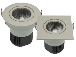 Elektronik H / Lyskilder /  pærer og tilbehør / LED indbygningsspot