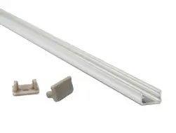 Elektronik H / Lyskilder /  pærer og tilbehør / Alu. profiler til LED strips
