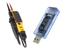 Elektronik H / Måleinstrumenter / Polsøgere / spændingstestere