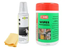 Elektronik H / Rense-/rengøringsartikler / Rensespray og -klude