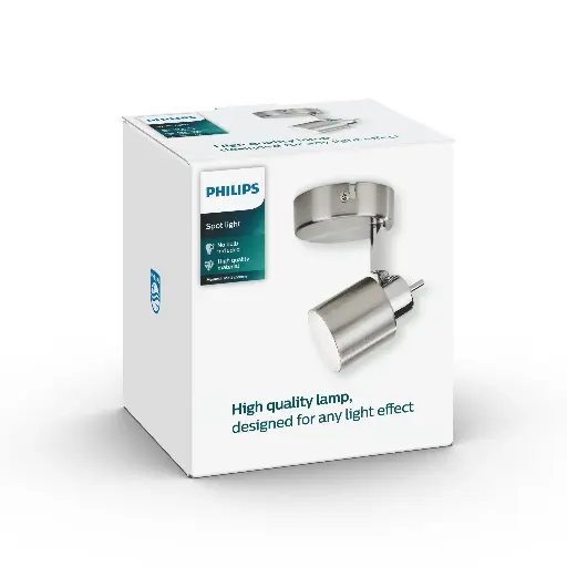 [SIG915005222101] Meranti single spot nickel 1x35W 230V