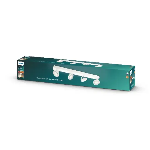 [SIG915005306101] CLOCKWORK bar/tube white 4x4.5W SELV WGD