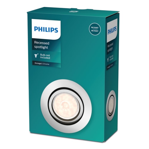 [SIG915005423101] DONEGAL recessed chrome 1xNW 230V