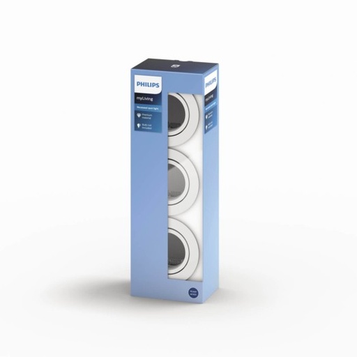 [SIG915005423631] DONEGAL recessed white 3xNW 230V