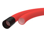 [7930506091] Kabelrør Flex HDPE Ø40/31 25M 450N Rød