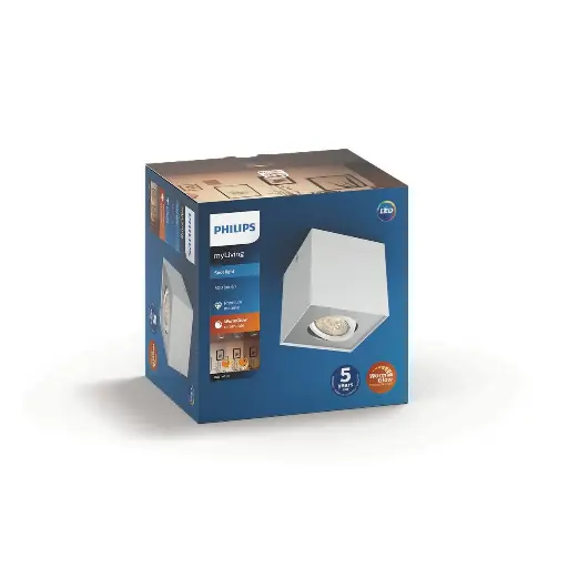 [SIG915005527901] BOX single spot white 1x4.5W SELV WGD