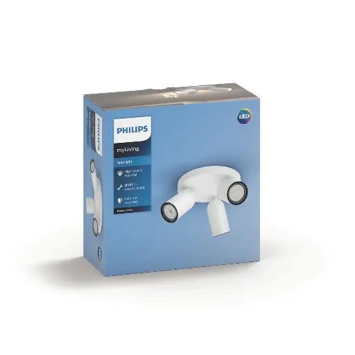 [SIG915005531101] PONGEE plate/spiral white 3xNW