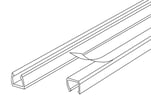 [8136706131] Minikanal LC 57 for Ø5-7,6 hvid 2,5M