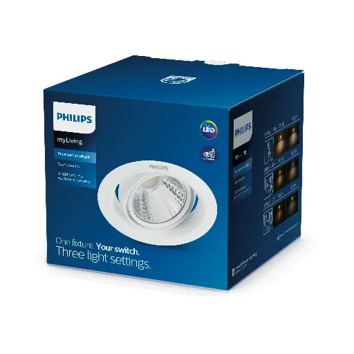 [SIG915005808401] 59554POMERON DIM 070 3W 40K EU recessed