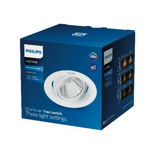 [SIG915005808601] 59555POMERON DIM 070 5W 40K EU recessed