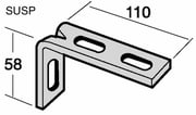 [8737945090] Vinkelophæng susp-g