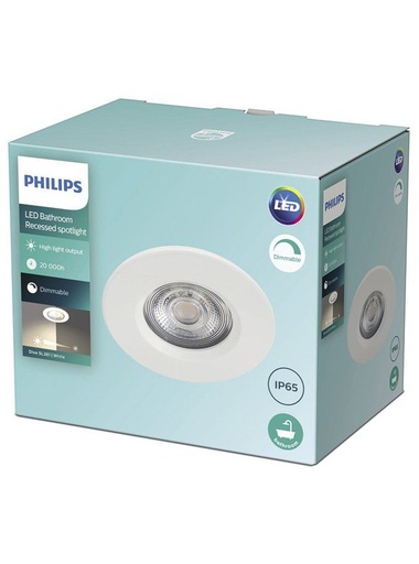 [SIG929002374020] DIVE SL261 RD 070 5W 27K W HV IP65L - Recessed spot