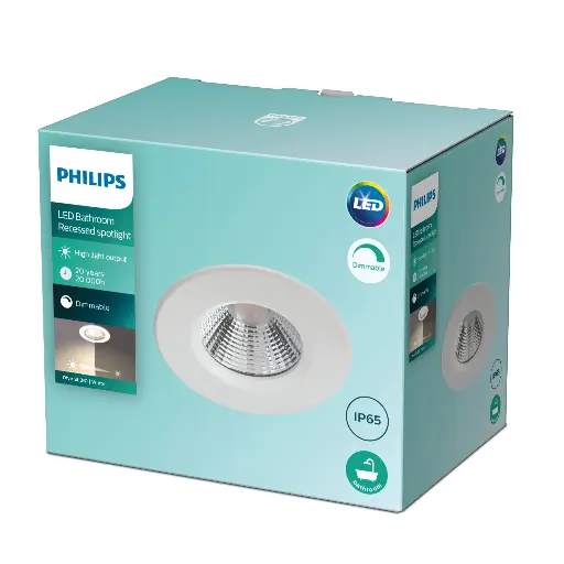 [SIG929002374420] DIVE SL261 RD 070 5.5W 27K W HV IP65R - Recessed spot