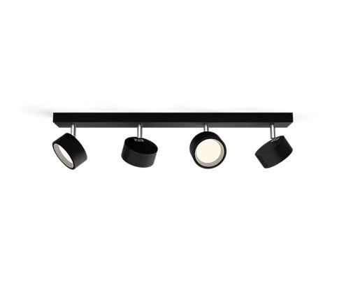 [SIG929003299301] PHILIPS Bracia Spot LED 4x5,5W 2700K Black
