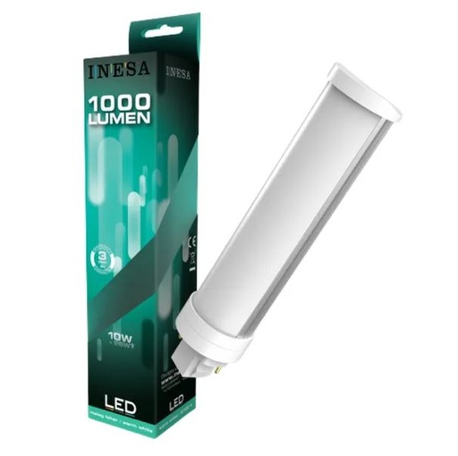 [8539520000] LED PLCC 10W 1000lm 120° 2700K G24d G2