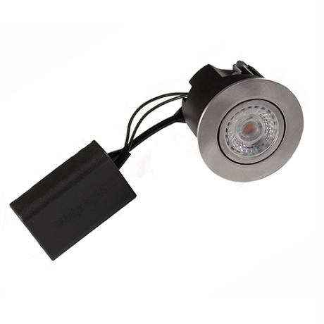 [023001] DIOSPOT OPTI rund stål + Diolux R5d 927 400lm 38°