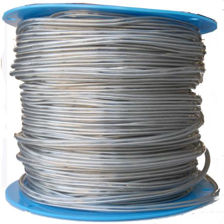 [163785] Rund PKL 2x0.75 fortinnet glasklar 100m