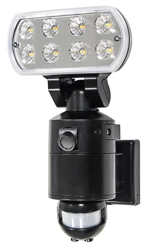 [192490] Sikkerhedslampe 18W LED m/PIR WIFI og kamera