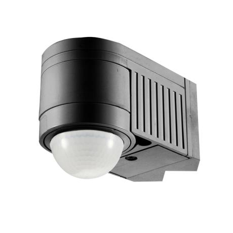 [192536] Bevægelsessensor 3000 360° sort m/hjørnebeslag