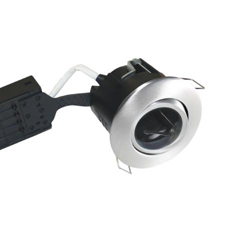 [271221] Uni install master rund Ø75 børstet alu GU10 H63mm