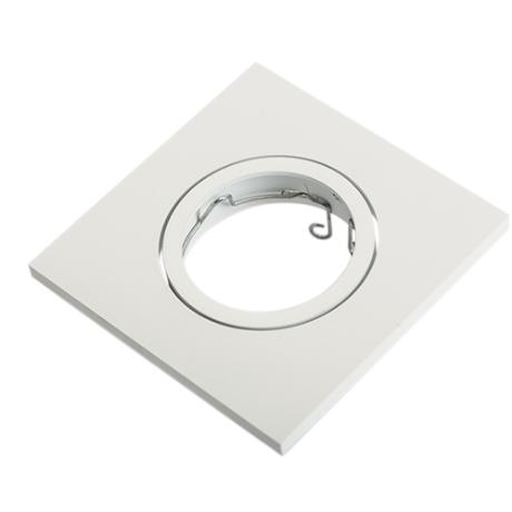 [321972] Fix Alu Line Eloxeret 76mm Ø87 Mat Hvid Firkantet