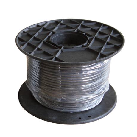 [354217] Furtex stofledning 3x0,75mm 180 grc. sort  100m