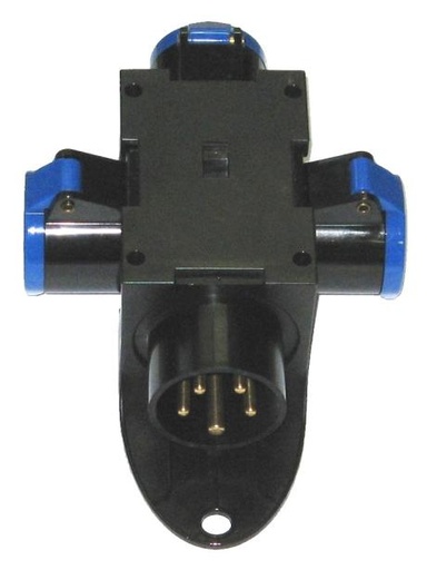 [354250] Forgrener CEE 16A 400V + 230V blå CEE 9430892