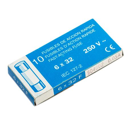 [354365] DF Glas finsikring 6x32 Flink 0,05A