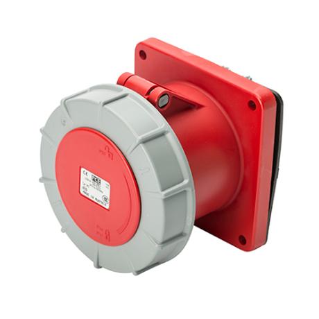 [354443] CEE Flangestikdåse 125A 3P+N+J 400V lige