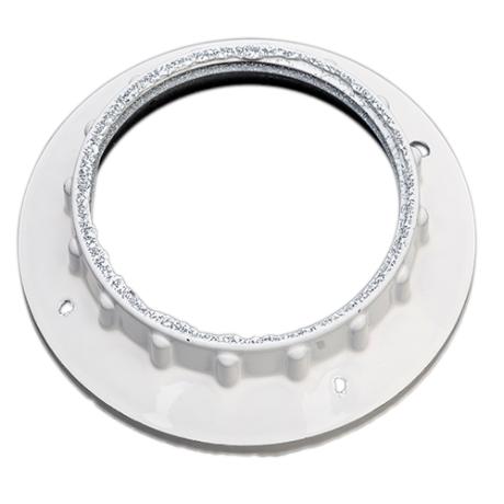 [372801] Omløber f/kronefatning E27 hvid
