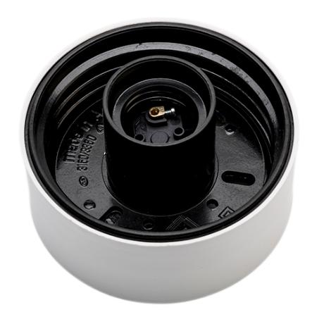 [373501] Armatur lige hvid Ø95 mm IP40