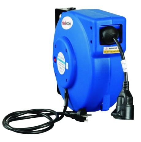 [400020] Kabeltromle væghængt 15M 3x1,5 IP42