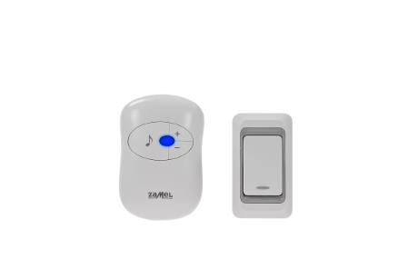 [416110] Trådløs dørklokke f/stikk ST-930 DISCO