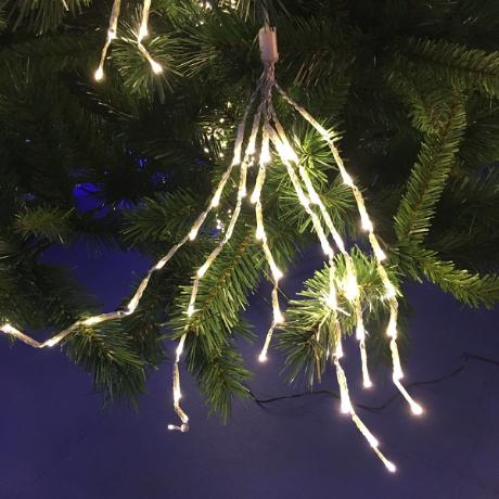 [423017] LED 10xlysbundt H40 Varmhvid 24V. IP44 transp.