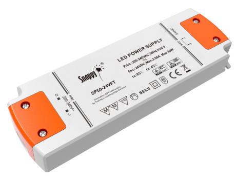 [451182] LED driver 24V DC 50W dæmpbar 177x58x22mm