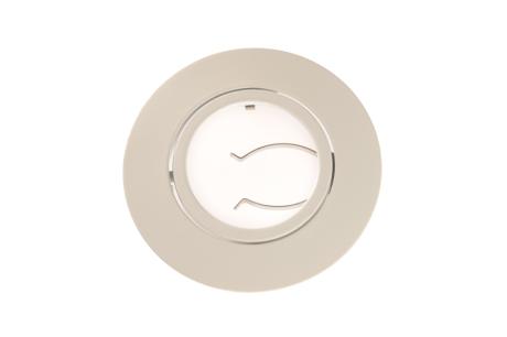 [452036] DIOSPOT OPTI rund frontring hvid