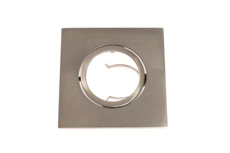 [452041] DIOSPOT OPTI/TIGHT bs. stål firkantet frontring