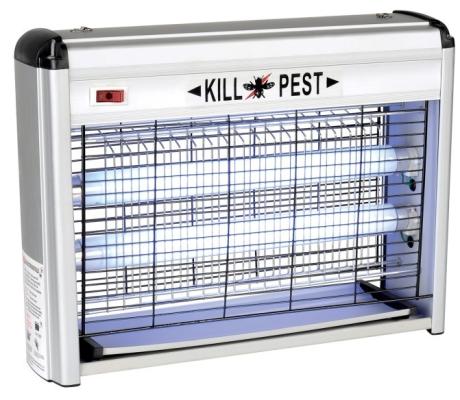 [457201] Insektfanger 16W 220x195mm sølv