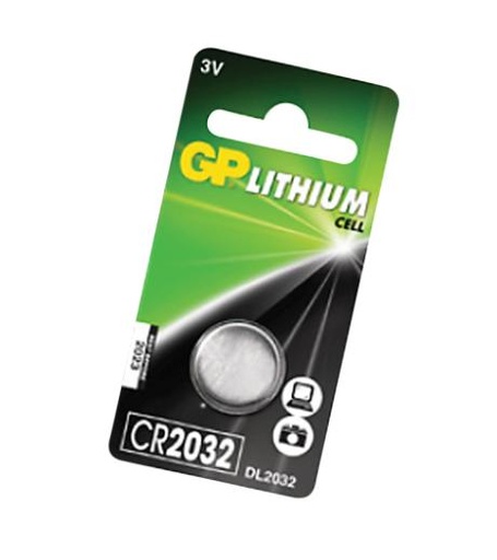 [505064] GP Lithium knap batt. CR 2032 - C1 1 stk.