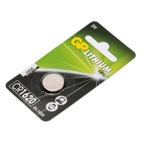 [505068] GP Lithium knap batt. CR 1620 - C1 1 stk.