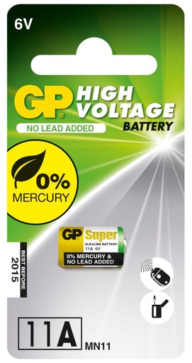 [505079] GP Remote Control batt 11A 6V