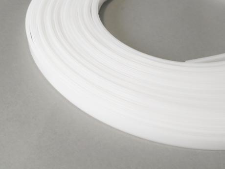 [510743] DIOFLEX afdækning C opal f/ alu profil 20m rulle