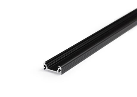 [510868] DIOFLEX Alu profil SURFACE10 BC/UX 2m sort