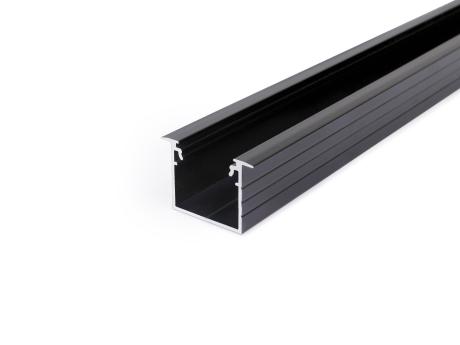 [510910] DIOFLEX alu profil LINEA-IN20 EF/U7 2m sort