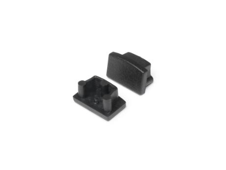 [511086] DIOFLEX endestykke BEGTON12 C sort 2 stk