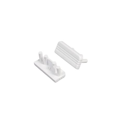 [511090] DIOFLEX endestk. SURFACE10 gen2 hvid 2 stk