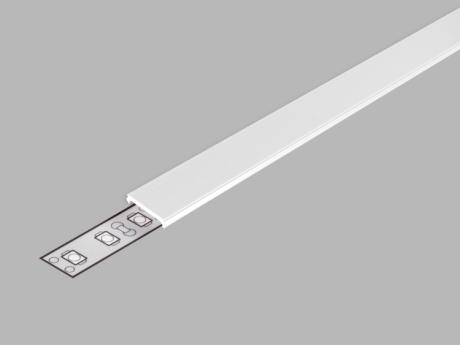 [511426] DIOFLEX afdækning C2 opal f/alu profil 2m