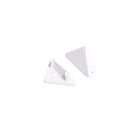 [511452] DIOFLEX CABI12 endestk. 2stk hvid